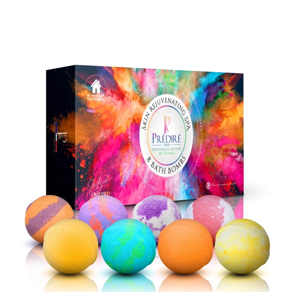 Predire Paris Skin Rejuvenating Spa Bath Bombs 8 bath bombs per set ! MSRP $180